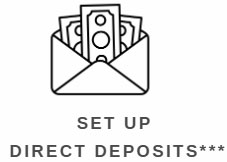 Set up direct deposits
